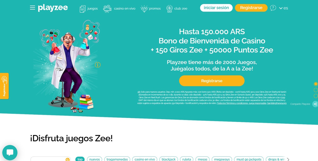 interfaz de la plataforma de juego